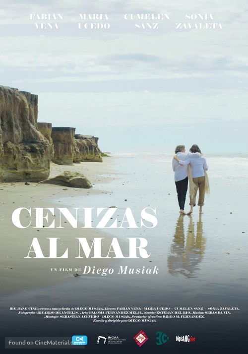 Cenizas al mar - Argentinian Movie Poster