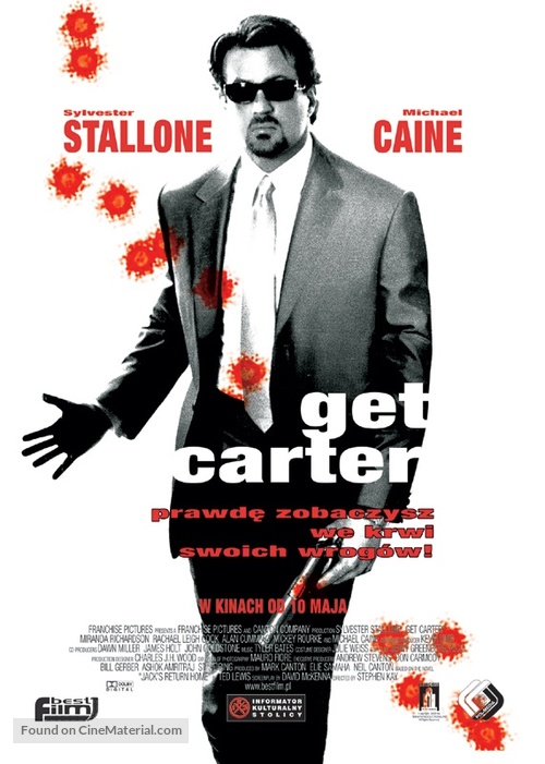 Get Carter - Polish Movie Poster