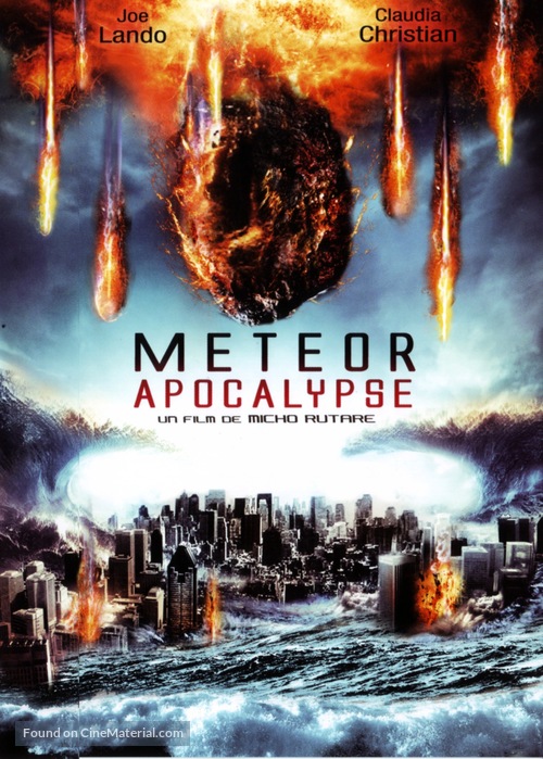 Meteor Apocalypse - French DVD movie cover