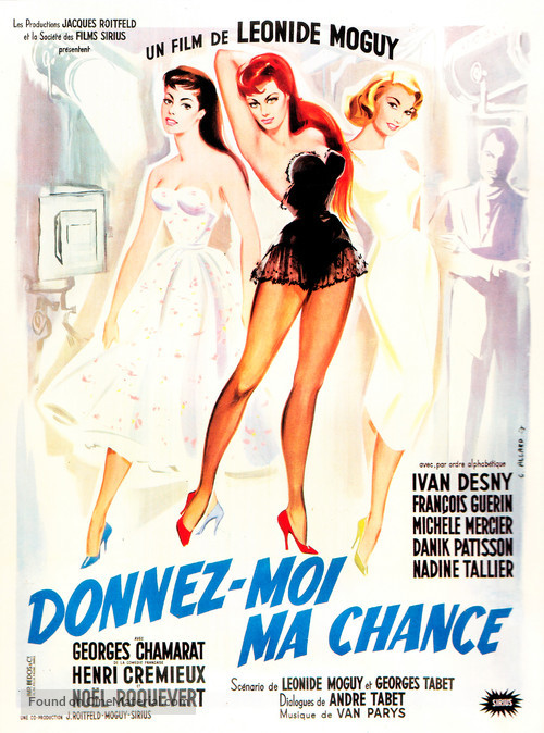 Donnez-moi ma chance - French Movie Poster