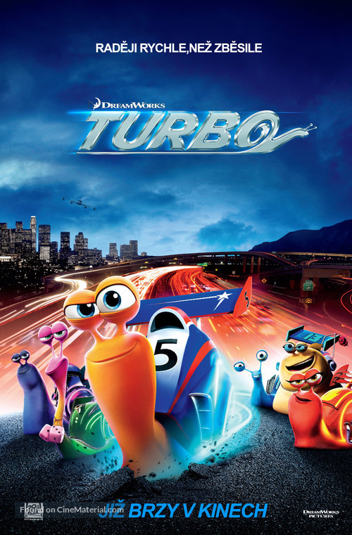 Turbo - Czech Movie Poster
