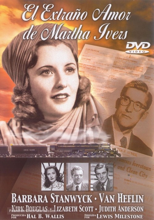 The Strange Love of Martha Ivers - Spanish DVD movie cover