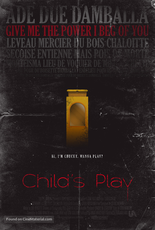 Child&#039;s Play - poster