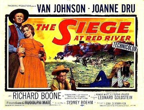 The Siege at Red River - Movie Poster