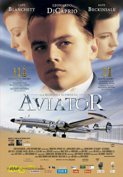 The Aviator - Polish Movie Poster