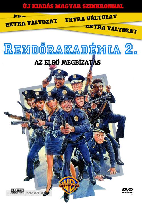 Police Academy 2: Their First Assignment - Hungarian DVD movie cover