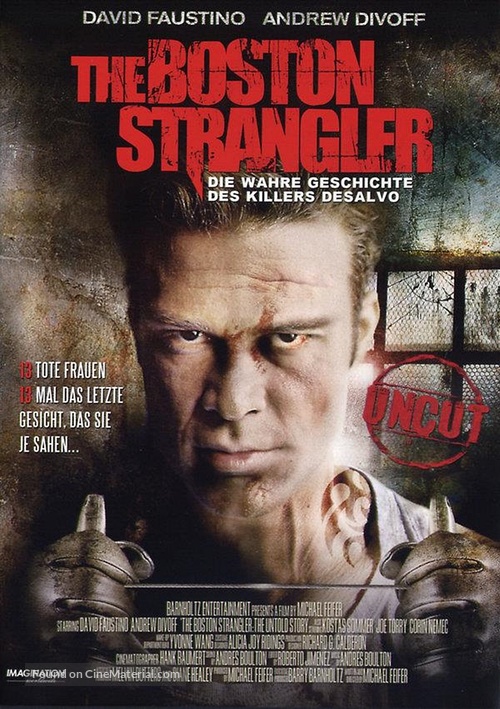 Boston Strangler: The Untold Story - German DVD movie cover