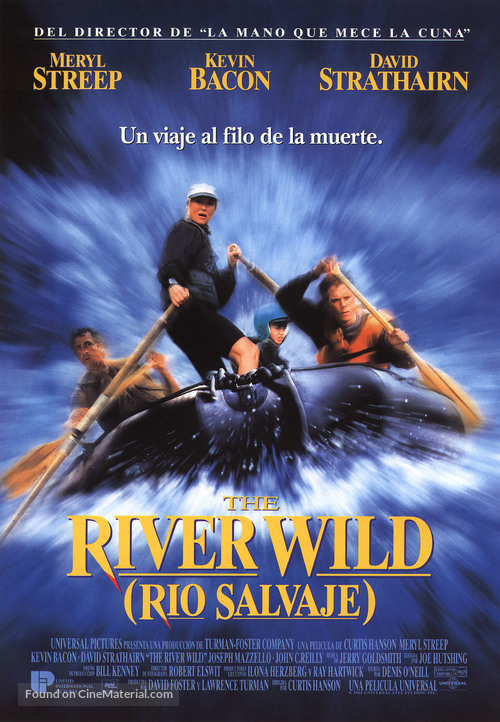 The River Wild - Spanish Movie Poster