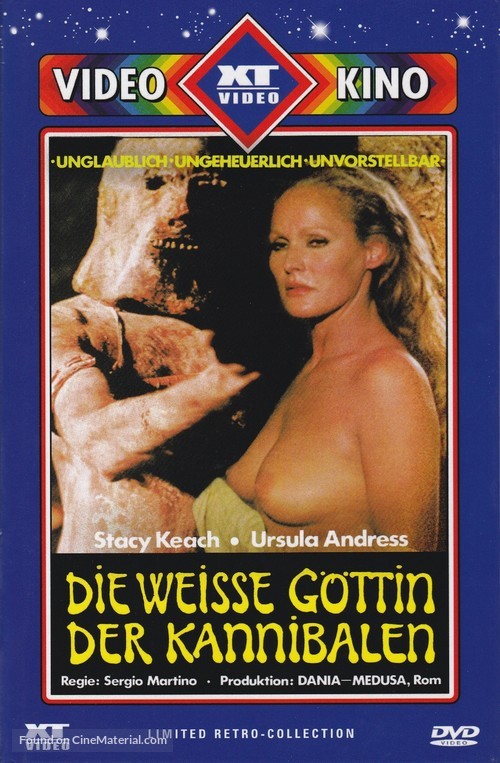 La montagna del dio cannibale - Austrian DVD movie cover