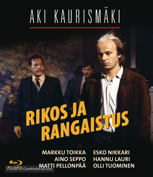 Rikos ja rangaistus - Finnish Blu-Ray movie cover