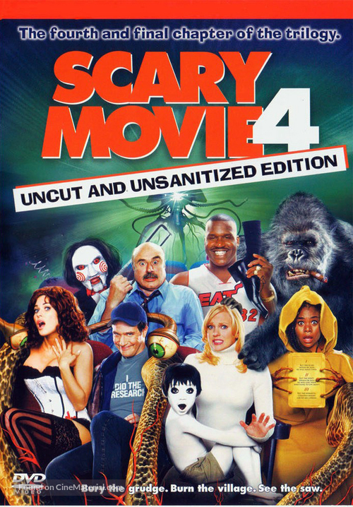 Scary Movie 4 - Swedish Movie Cover