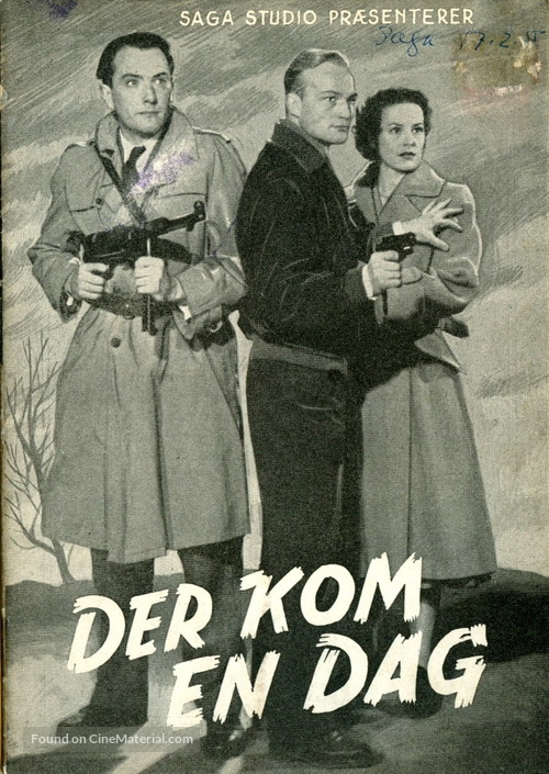 Der kom en dag - Danish Movie Poster