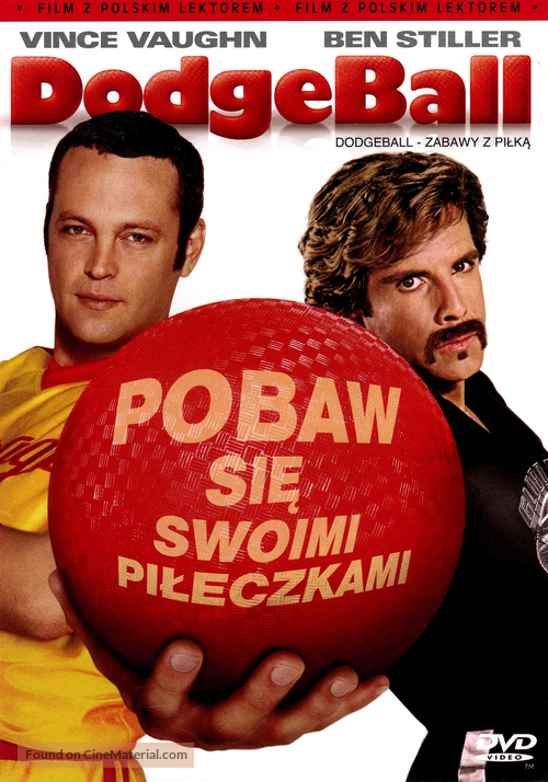 Dodgeball: A True Underdog Story - Polish DVD movie cover