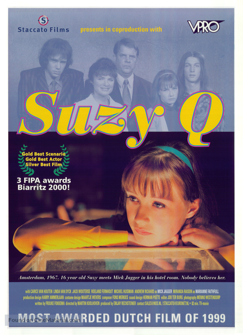 Suzy Q - Dutch Movie Poster