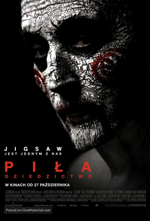 Jigsaw - Polish Movie Poster