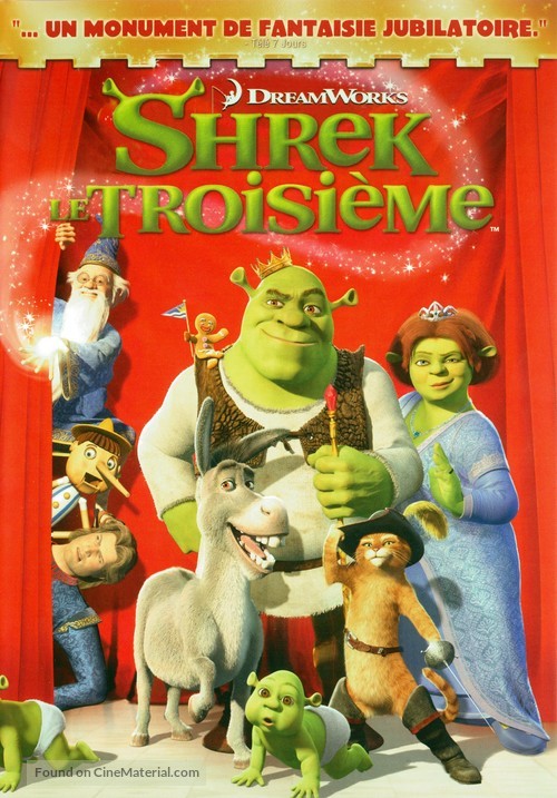 Shrek the Third - French Movie Cover
