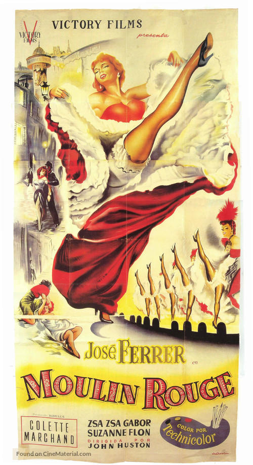 Moulin Rouge - Spanish Movie Poster