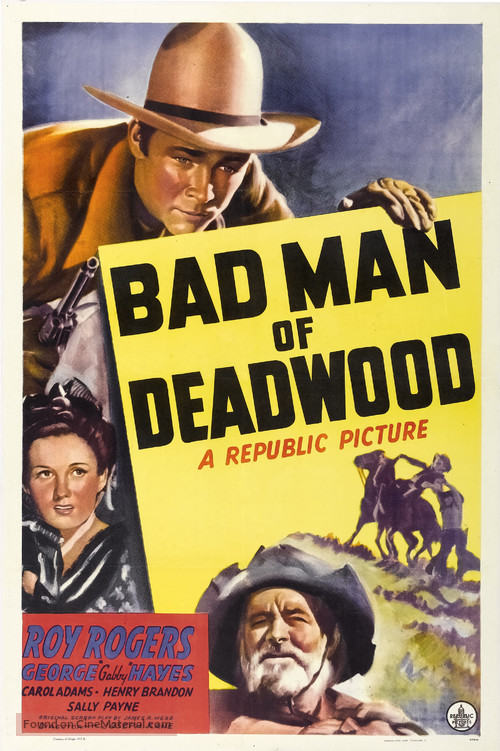 Bad Man of Deadwood - Movie Poster