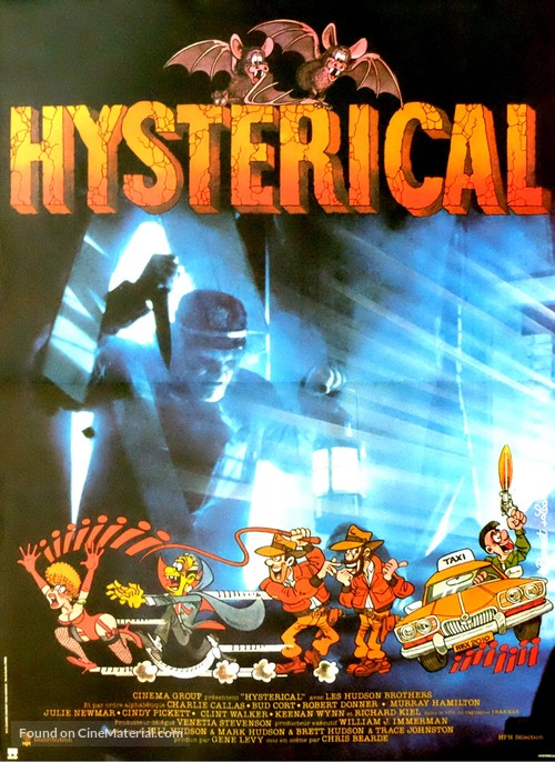 Hysterical - French Movie Poster