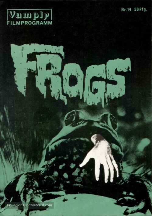 Frogs - German poster