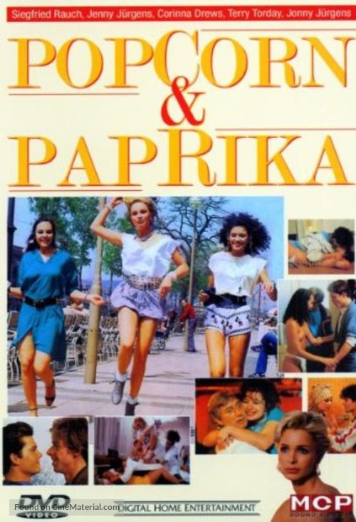 Popcorn und Paprika - German DVD movie cover