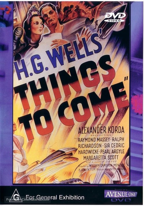 Things to Come - Australian DVD movie cover