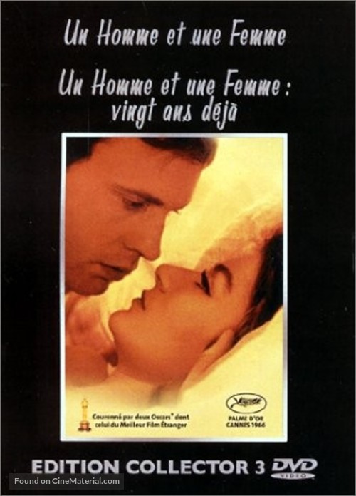 Un homme et une femme - French DVD movie cover