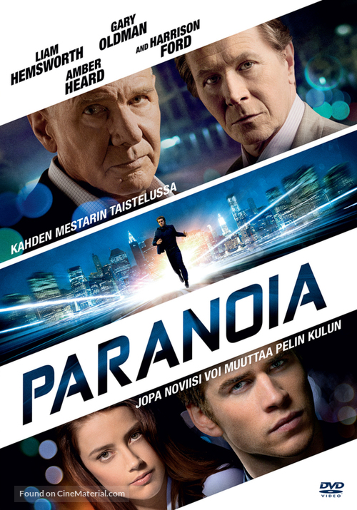 Paranoia - Finnish DVD movie cover