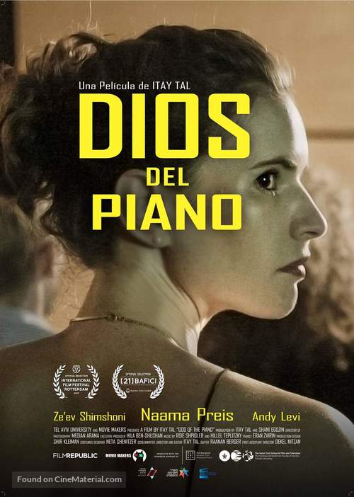 God of the Piano - Argentinian Movie Poster