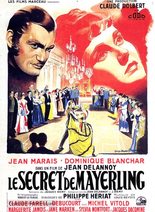 Le secret de Mayerling - French Movie Poster