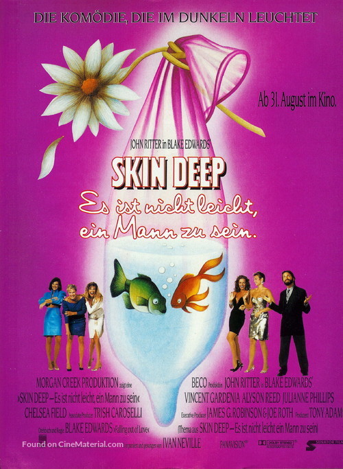 Skin Deep - German Movie Poster