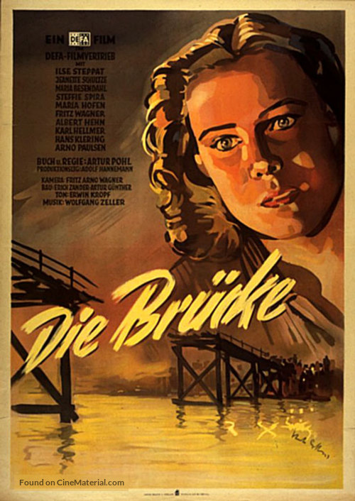 Br&uuml;cke, Die - German Movie Poster