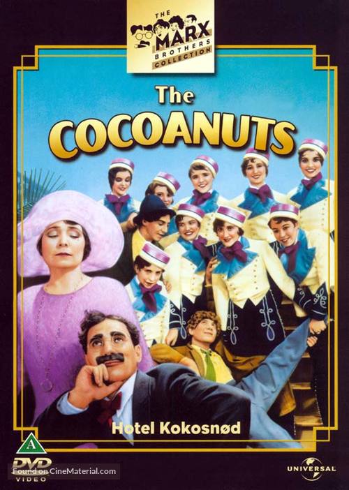 The Cocoanuts - Danish DVD movie cover