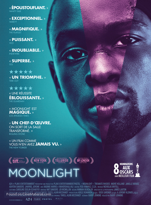 Moonlight - French Movie Poster