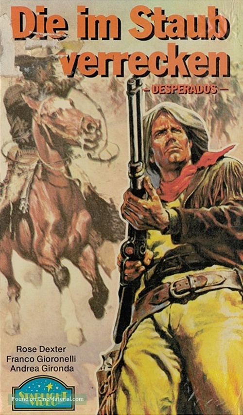 El desperado - German VHS movie cover