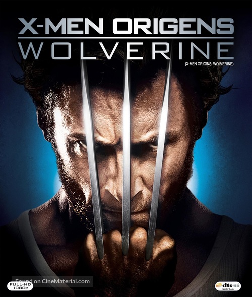 X-Men Origins: Wolverine - Brazilian Movie Cover