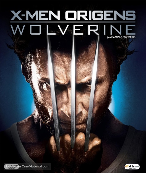 X-Men Origins: Wolverine - Brazilian Movie Cover