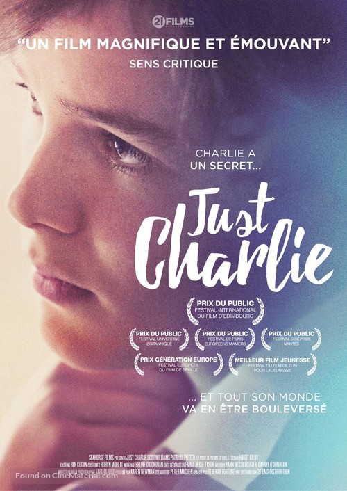 Just Charlie - French Movie Poster