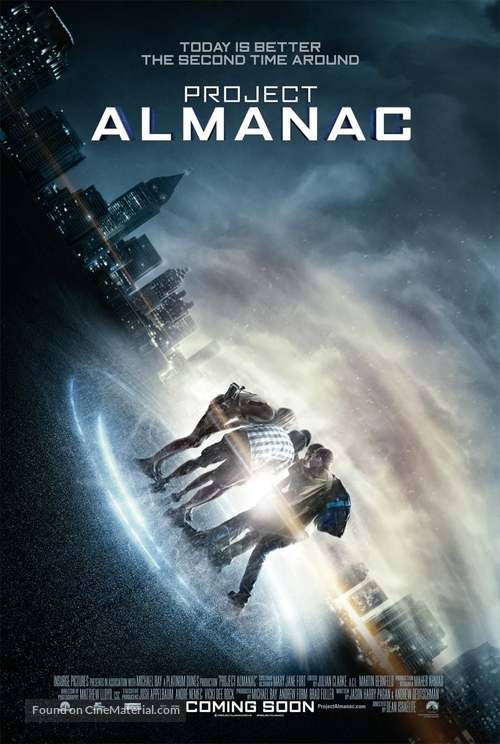 Project Almanac - Danish Movie Poster