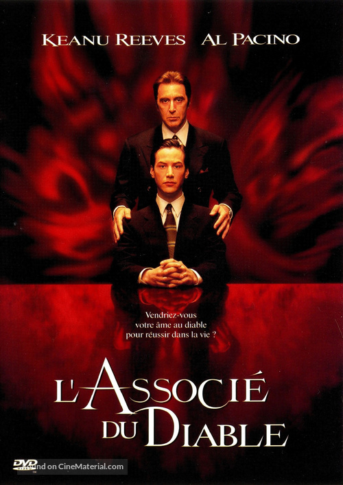 The Devil&#039;s Advocate - French DVD movie cover