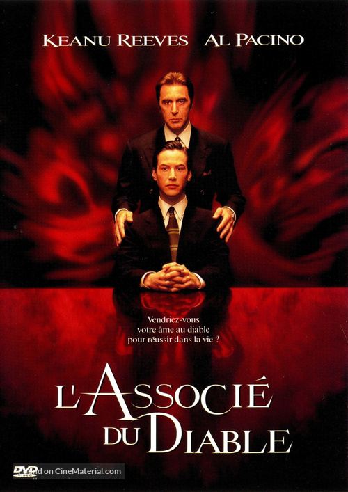 The Devil&#039;s Advocate - French DVD movie cover