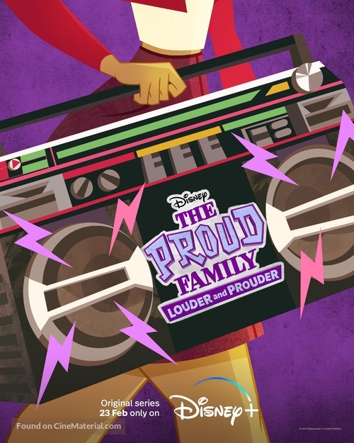 &quot;The Proud Family: Louder and Prouder&quot; - British Movie Poster