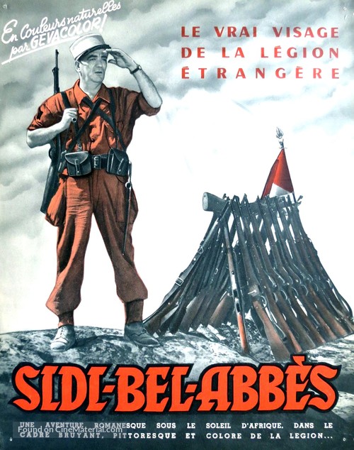 Sidi-Bel-Abb&egrave;s - French Movie Poster