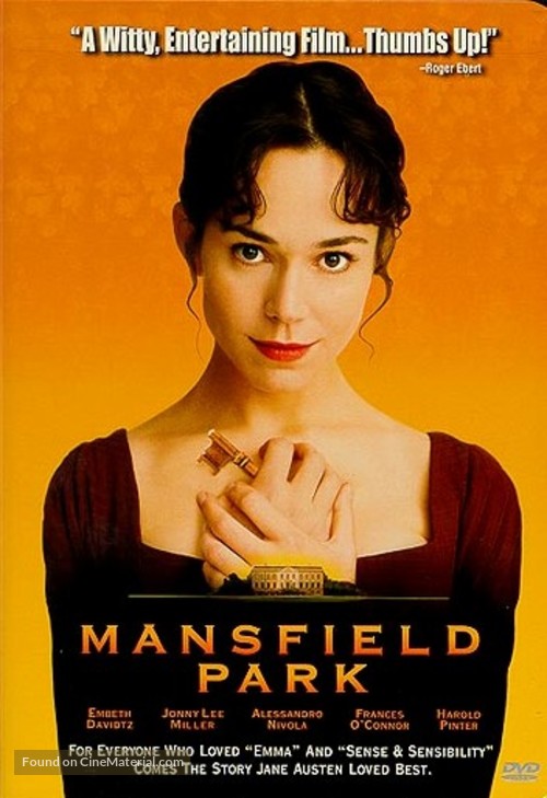 Mansfield Park - DVD movie cover