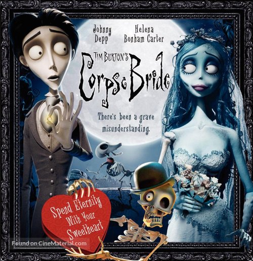 Corpse Bride - DVD movie cover