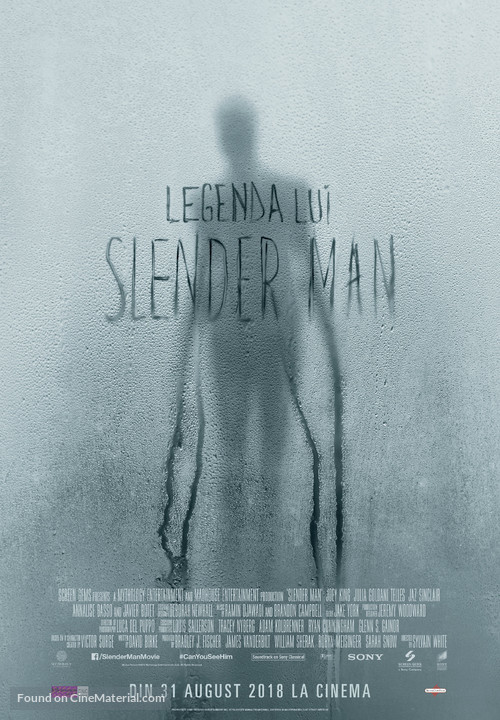 Slender Man - Romanian Movie Poster