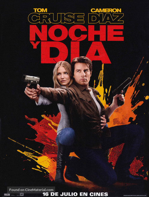 Knight and Day - Spanish Movie Poster