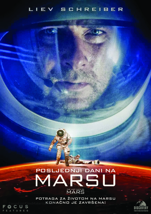 The Last Days on Mars - Croatian Movie Cover
