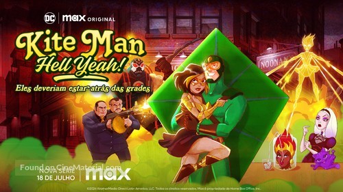 &quot;Kite Man: Hell Yeah!&quot; - Portuguese Movie Poster