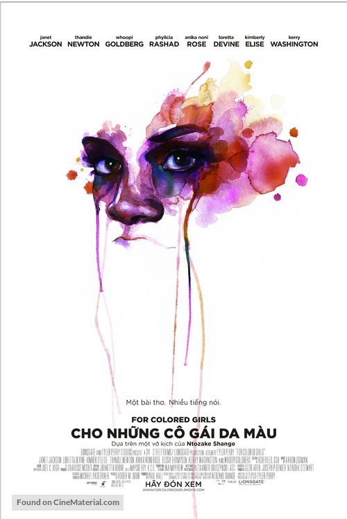 For Colored Girls - Vietnamese Movie Poster